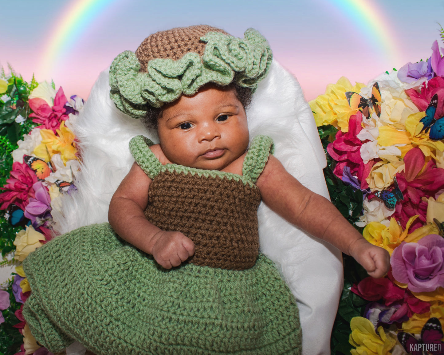 Newborn In Studio Photoshoot